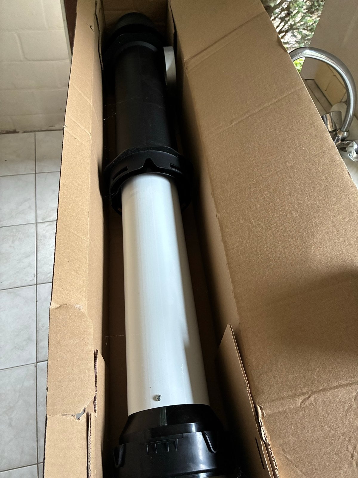 Vaillant CV-ketel rookgasafvoerbuis - Nieuw in doos, Ophalen of Verzenden, Nieuw, Cv-ketel of Combi-ketel
