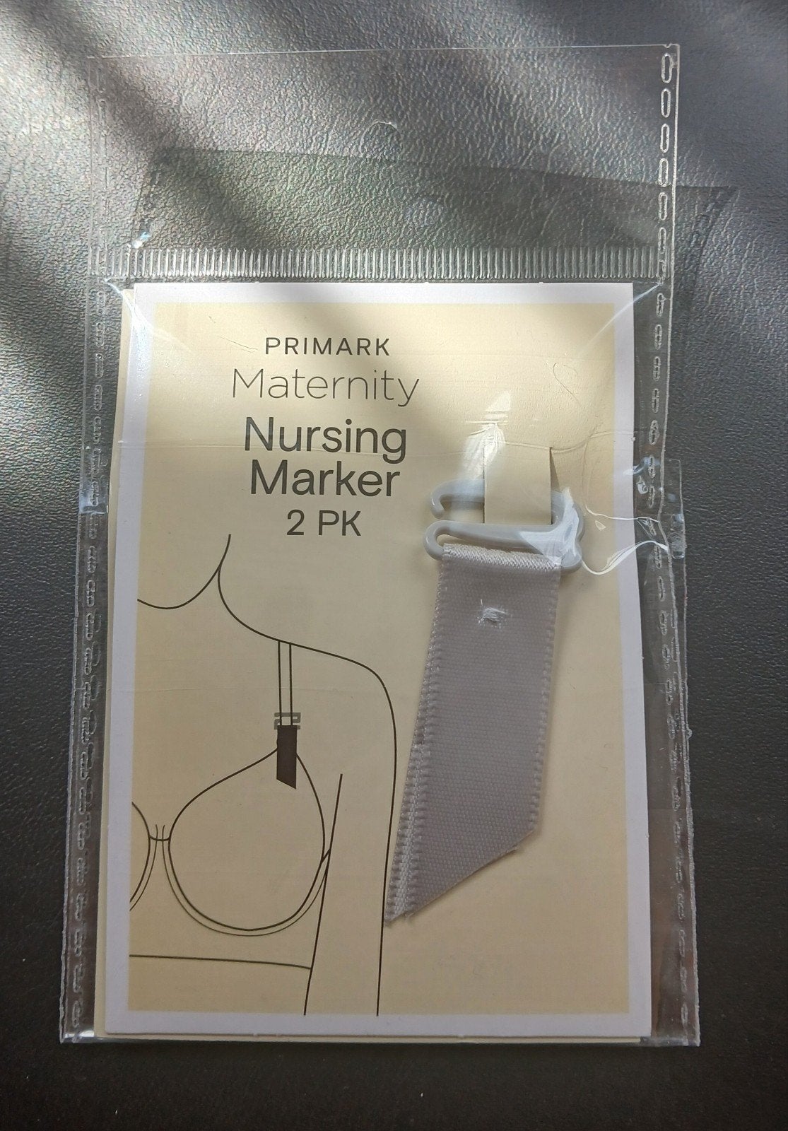 Nursing markers 2 stuks - wit & zwart - Primark, Kleding | Dames, Primark, Ophalen of Verzenden, Zwart, BH