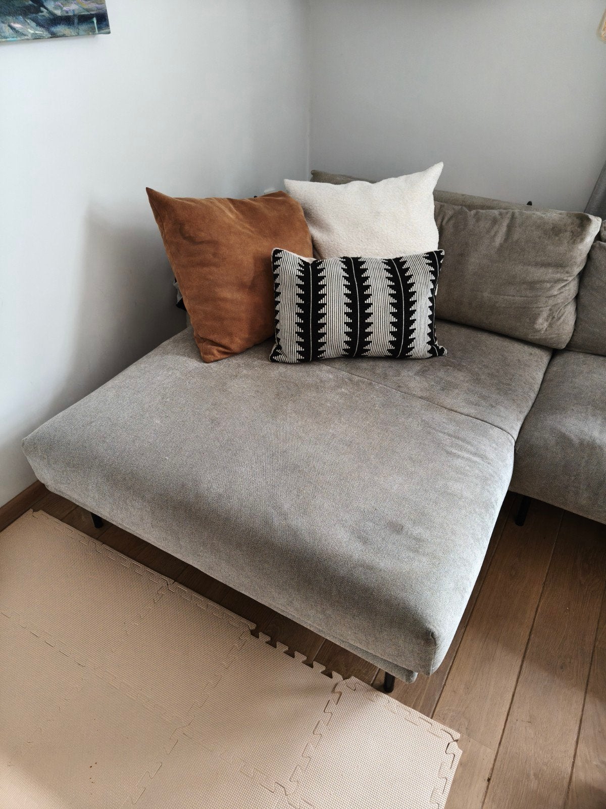 Gratis Hoekbank - Comfortabel en Stijlvol, Ophalen, Modern, Comfortabel, 250 tot 300 cm, Gebruikt