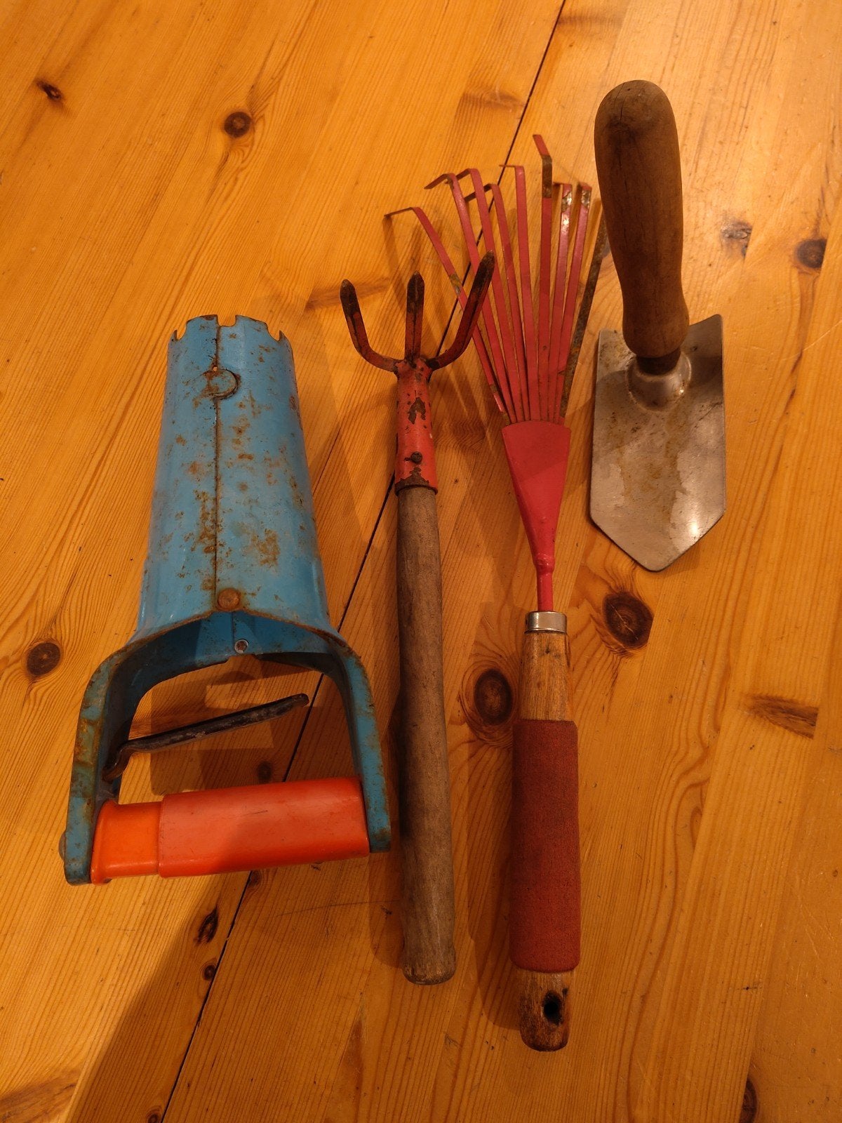 Diverse gebruikt tuingereedschap, Tuin en Terras, Ophalen of Verzenden, Gebruikt, Schop