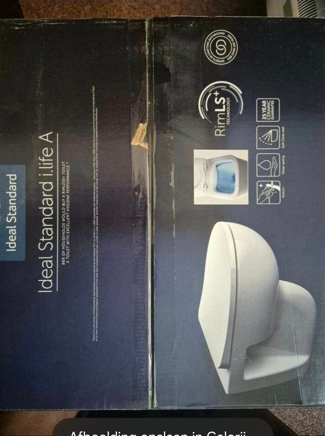 idealstandaard ilife toiletpack Nieuw, Ophalen, Nieuw, Steen, Toilet