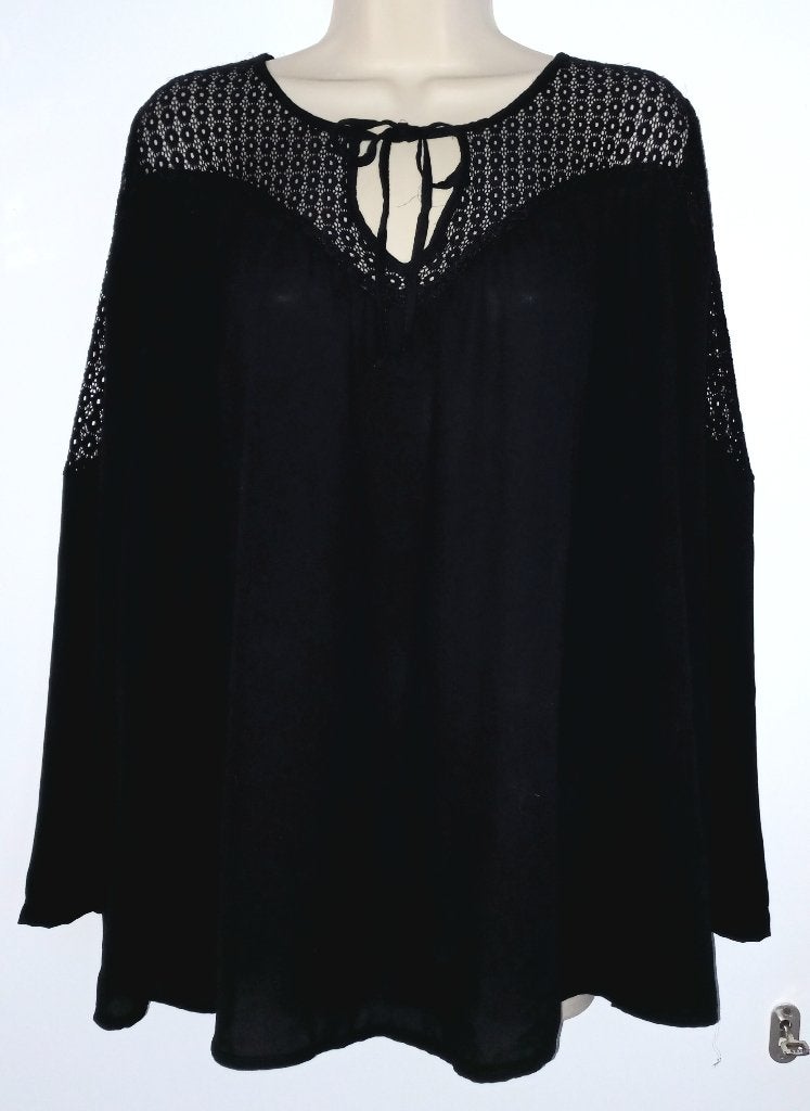 Du Plaisir a la Mode tuniek maat T5 (50), Kleding | Dames, Ophalen of Verzenden, Zo goed als nieuw, Zwart, Blouse of Tuniek