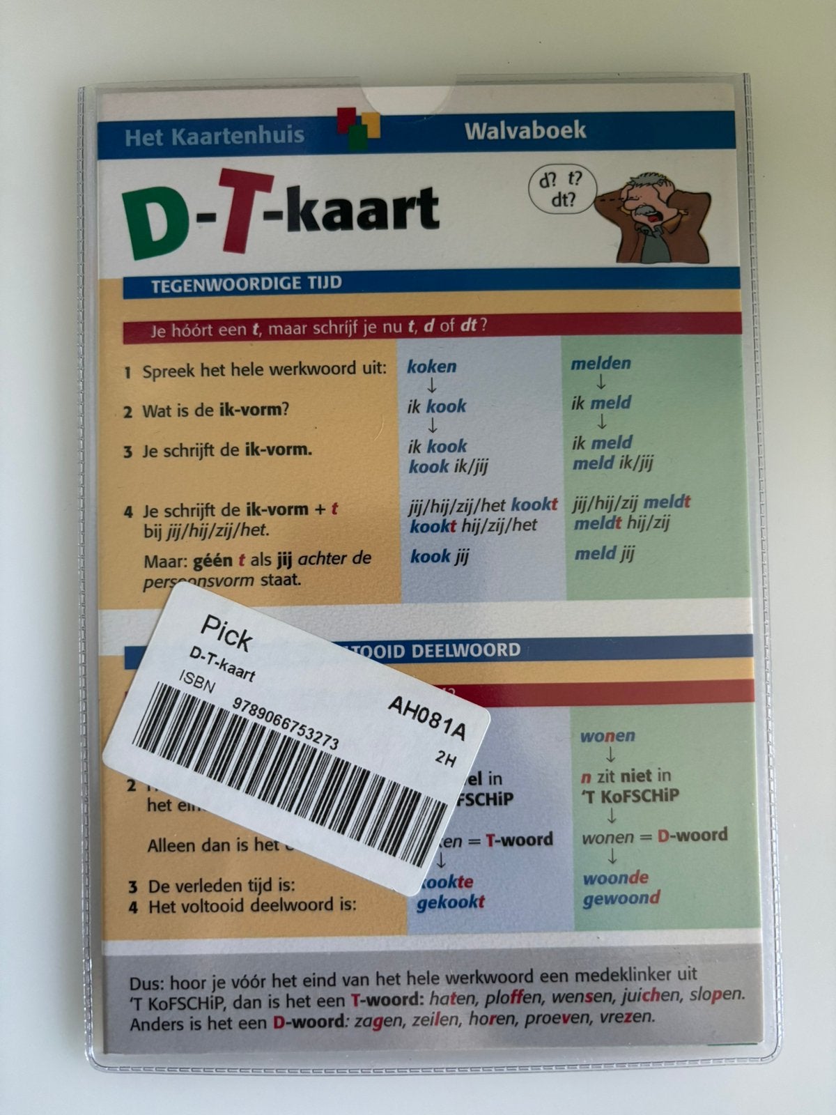 DT kaart, Ophalen of Verzenden, Nieuw