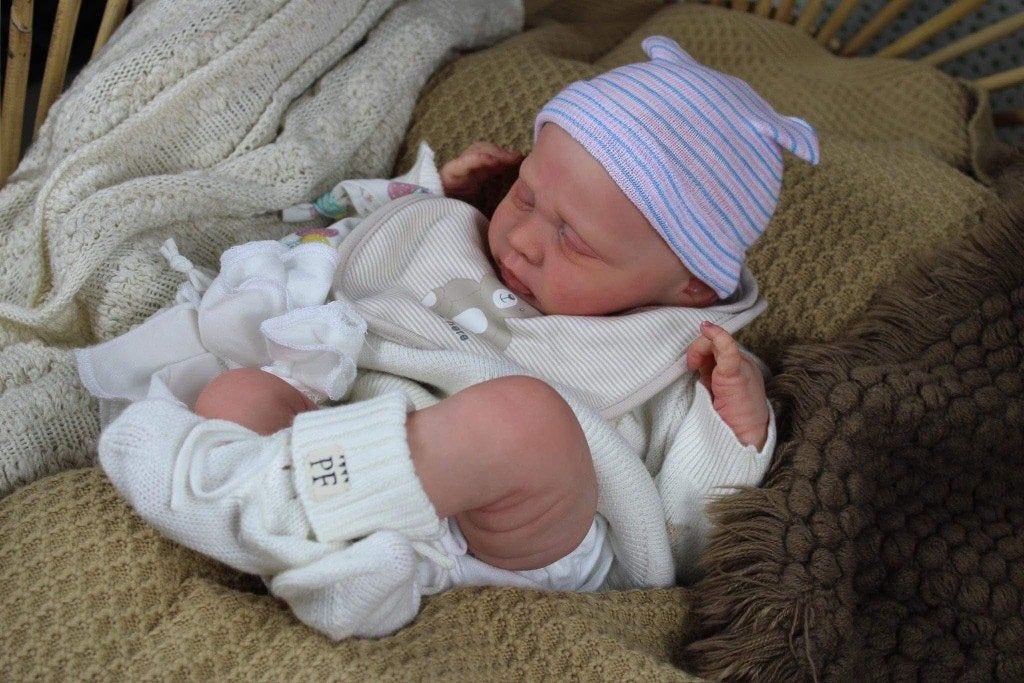 Reborn Charlee, Verzamelen, Ophalen of Verzenden, Nieuw, Babypop, Levensecht of Reborn