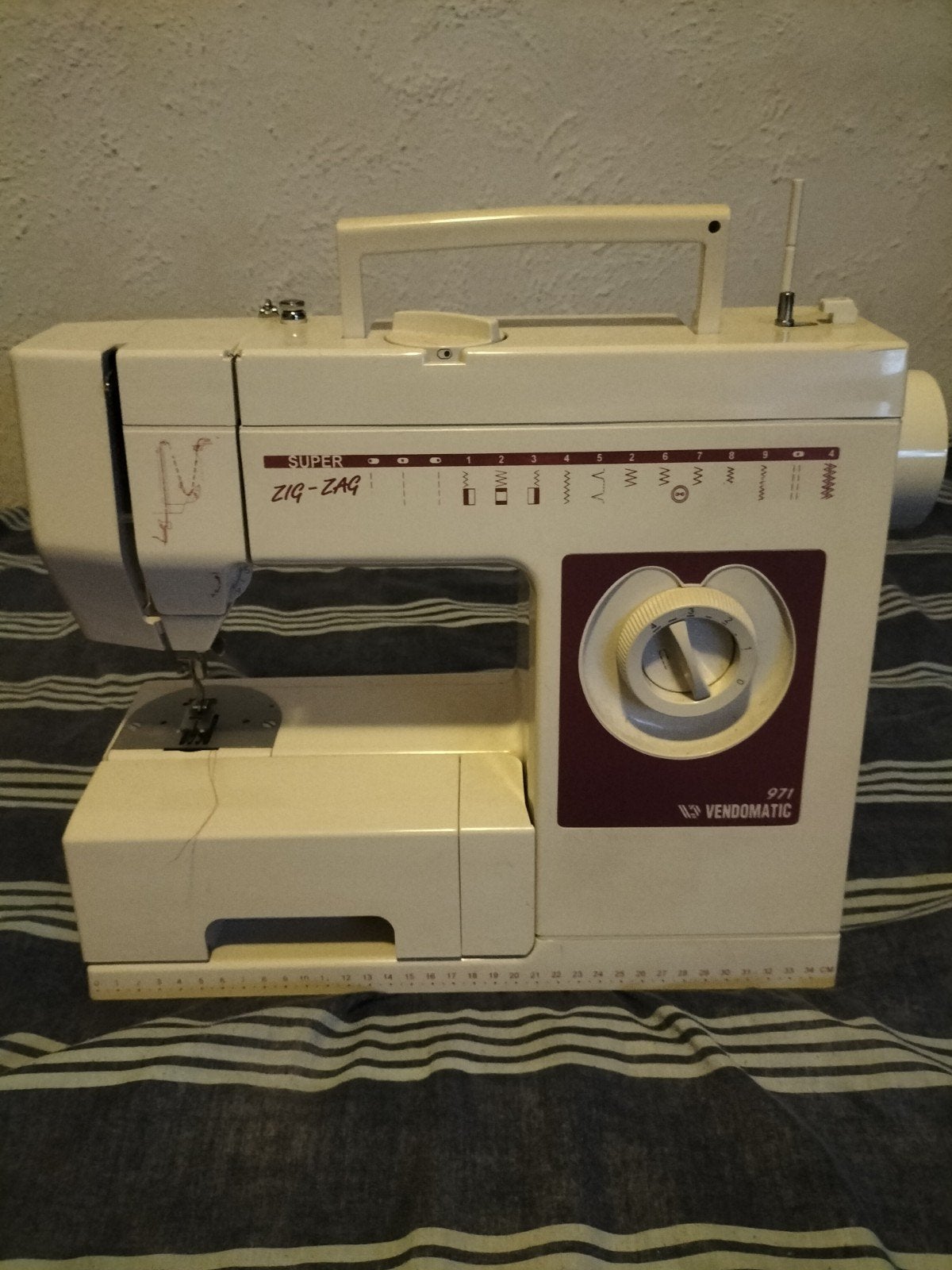 Vendomatic 971 Super Zig-Zag Naaimachine, Ophalen of Verzenden, Gebruikt, Naaimachine, Overige merken