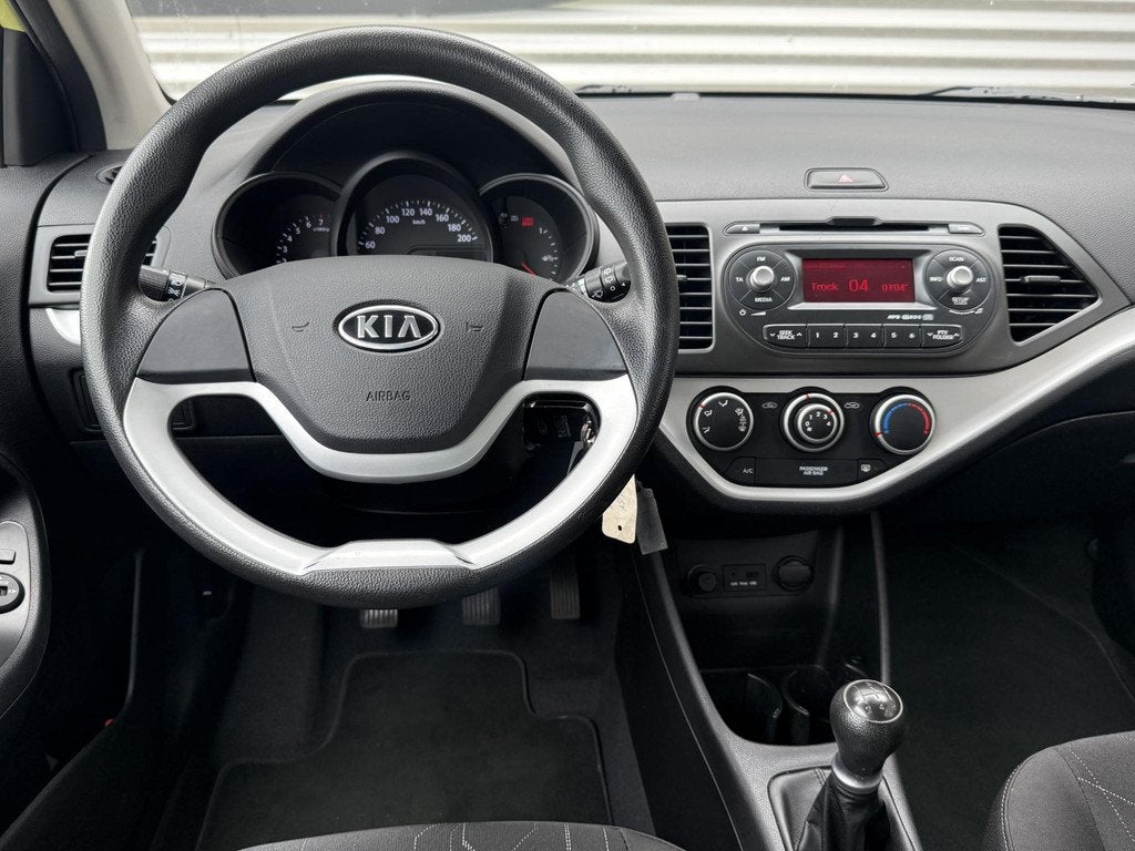 Kia Picanto 1.2 CVVT Comfort Pack 1e Eigenaar|Airco|Elektr., Auto's, Kia, Euro 5, Gebruikt, 4 cilinders, Emergency brake assist