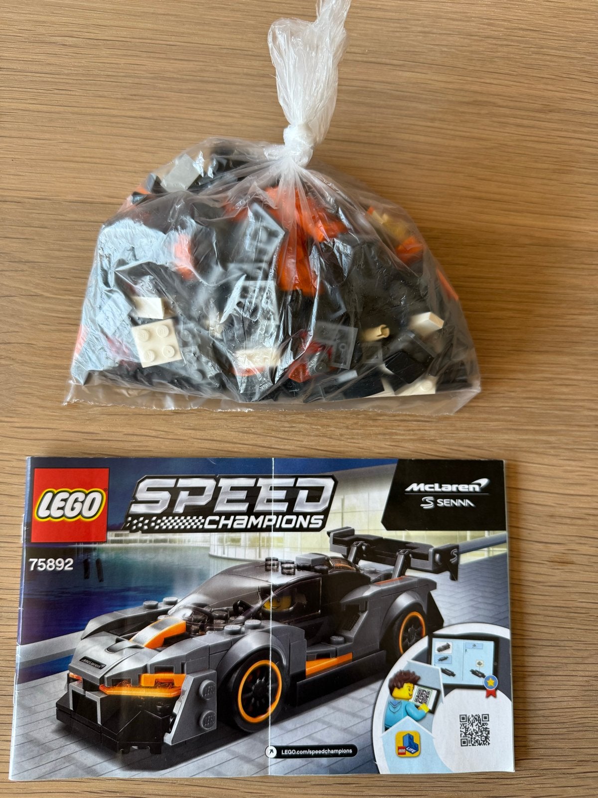 LEGO Speed Champions McLaren Senna 75892 - Zo goed als nieuw, Ophalen of Verzenden, Zo goed als nieuw