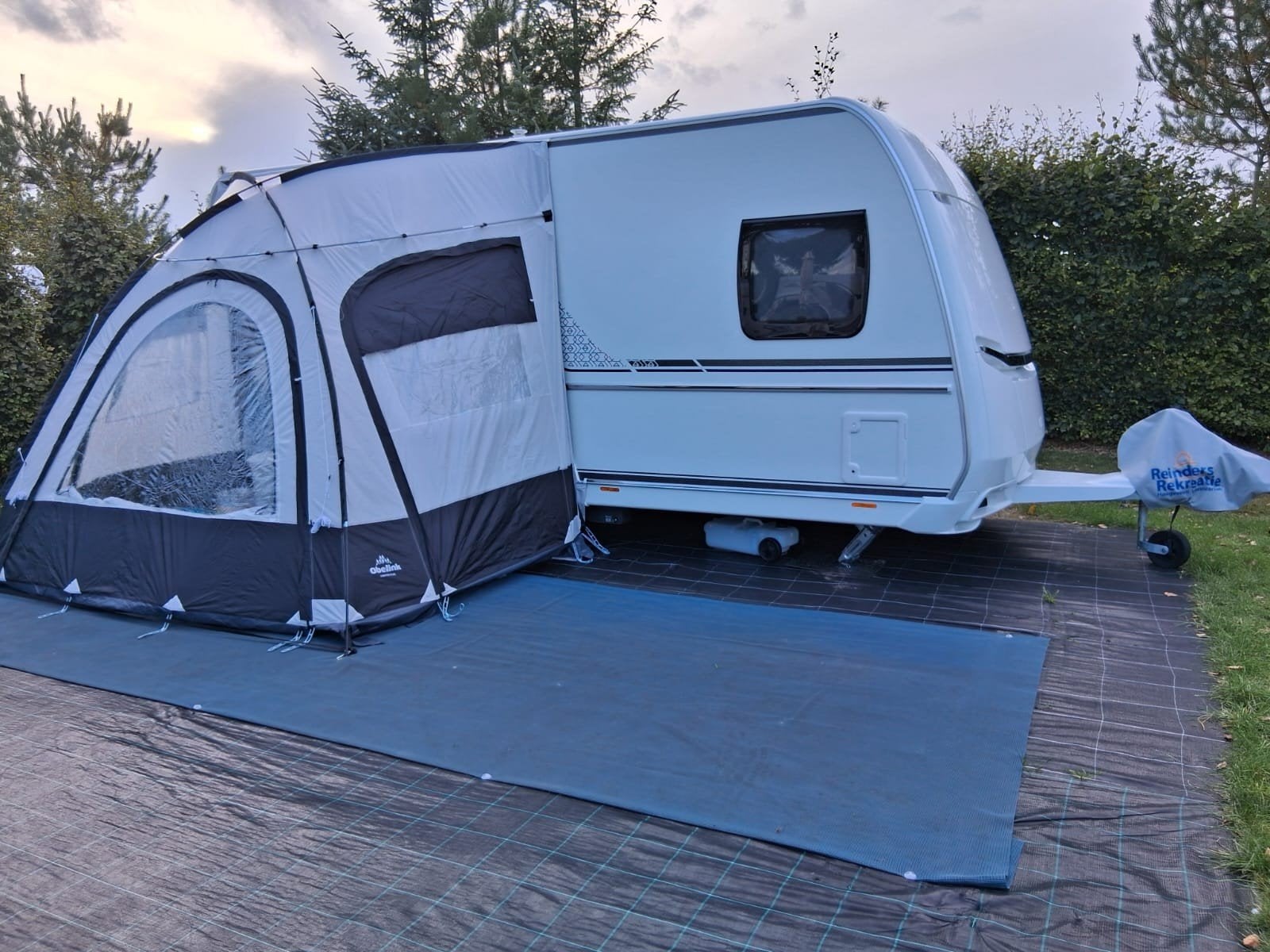 Mooie tent één week gebruikt  obelink, Ophalen of Verzenden, Zo goed als nieuw