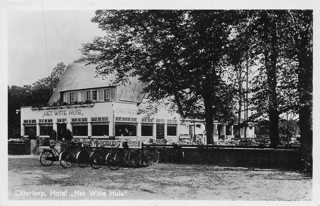 703-440-029 Olterterp Hotel Het Witte Huis, Verzamelen, Ophalen of Verzenden, Voor 1920, Friesland