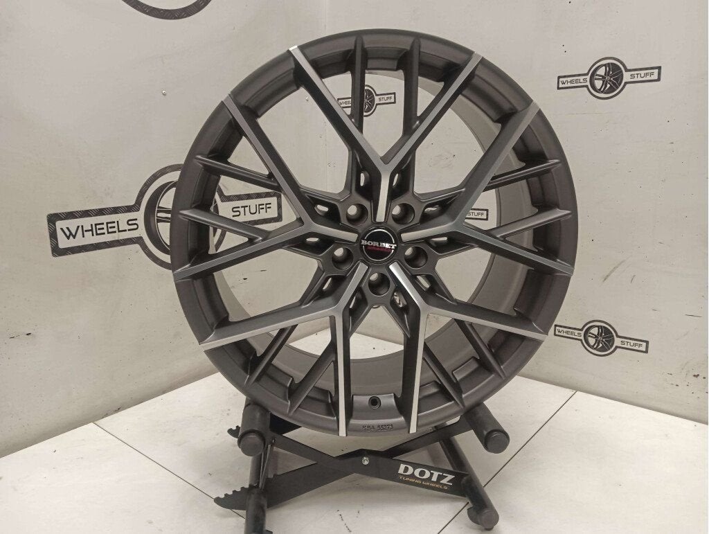 Borbet BY lichtmetaal velgen 21"inchTesla 5x114.3 Tesla Y, Ophalen, Gebruikt, 21 inch, Velg(en)