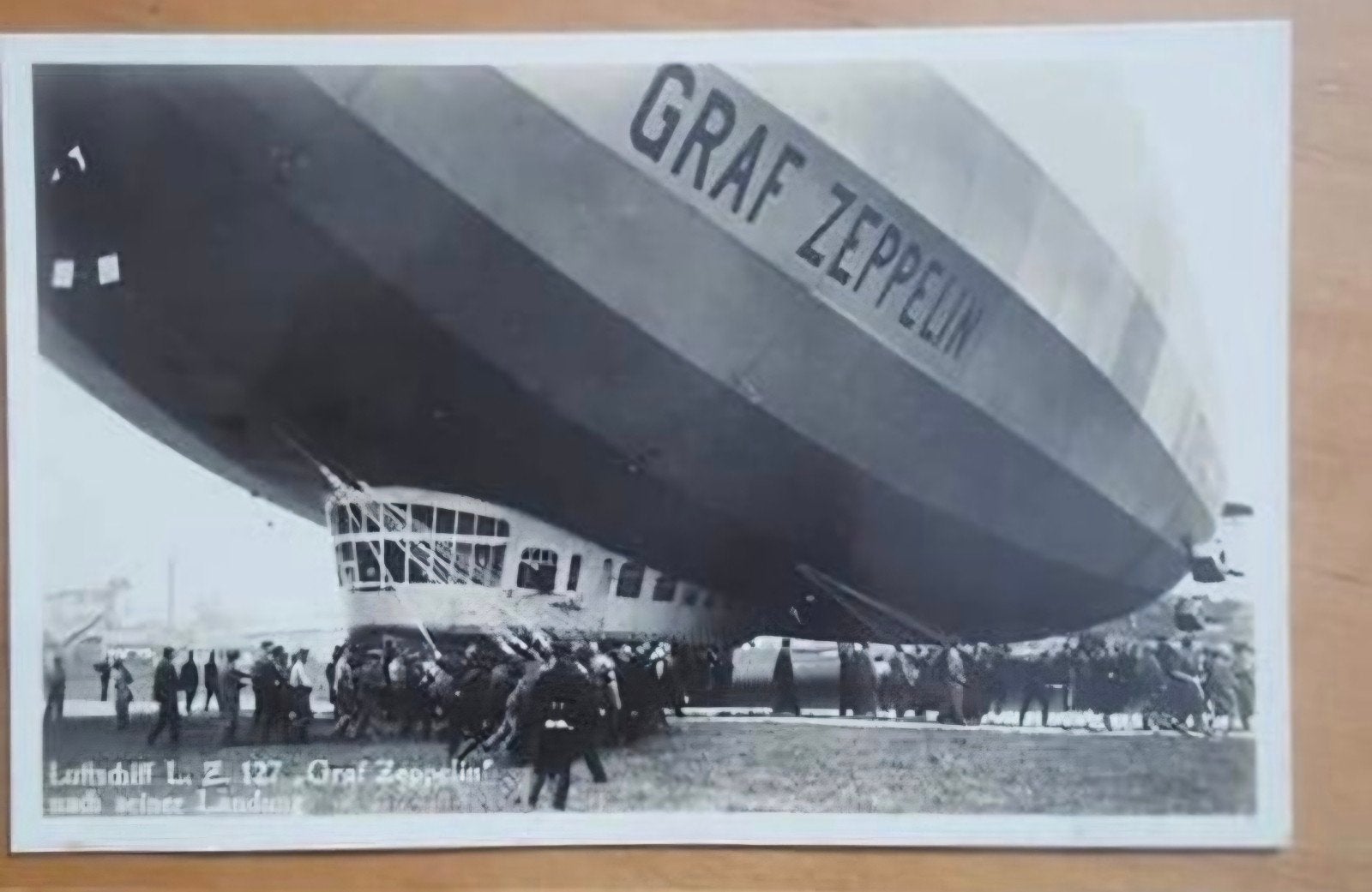 Postkaart orginele Zeer zeldzaam Graf zeppelin LZ 127 venlo, Ophalen