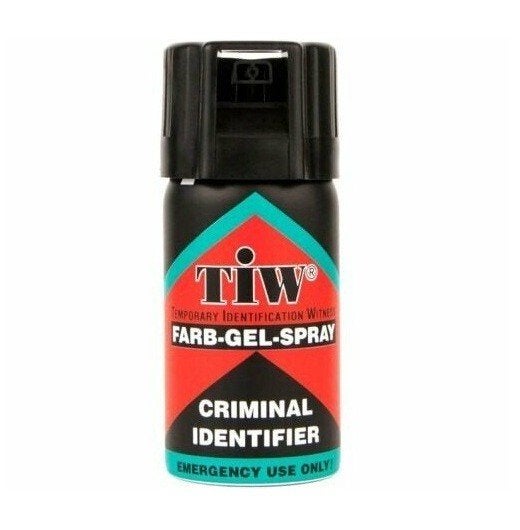 TIW | Self Defence Spray - Black Cap, TIW, Www.targetshop.nl, Overige typen, Nieuw