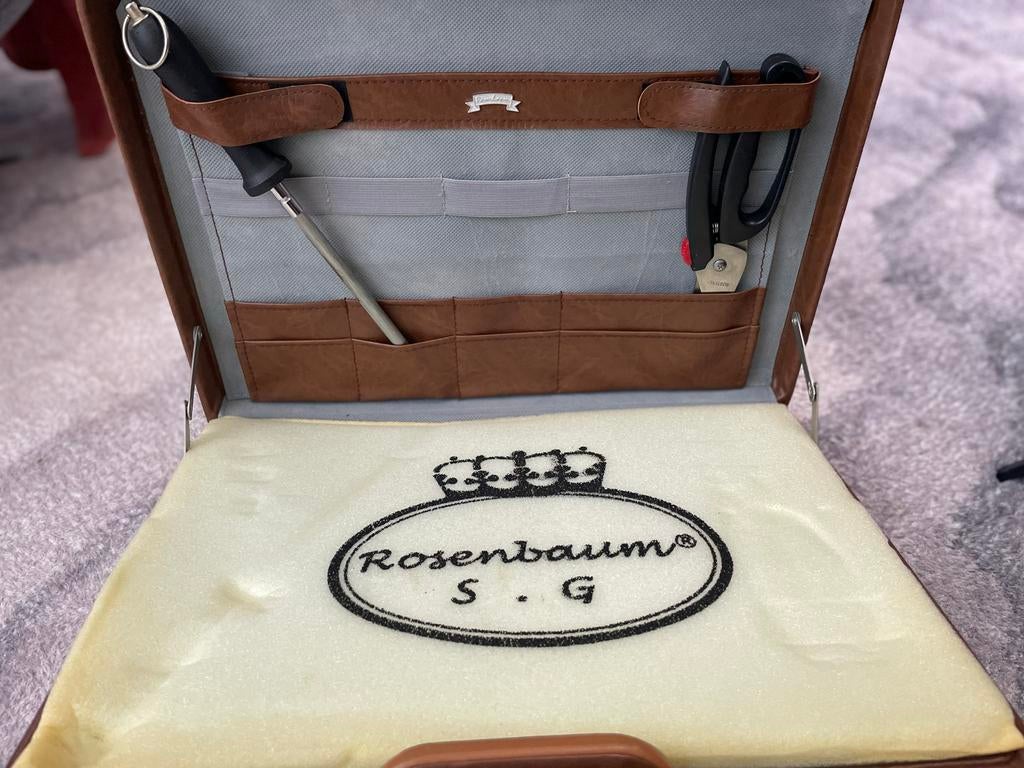 Rosenbaum S.G. Bestek en Messenset in Koffer - 7-delig, Ophalen of Verzenden