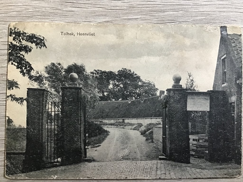 Heenvliet Tolhek ca 1905-10, Verzamelen, Ansichtkaarten | Nederland, Verzenden, Voor 1920, Gelopen, Zuid-Holland