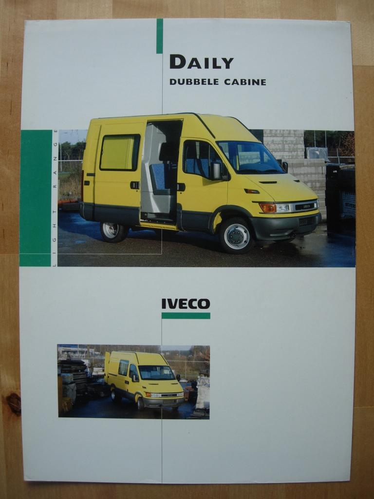 Iveco Daily 2004 Brochure –Dubbele Cabine, Iveco, Ophalen of Verzenden, Zo goed als nieuw, Overige merken