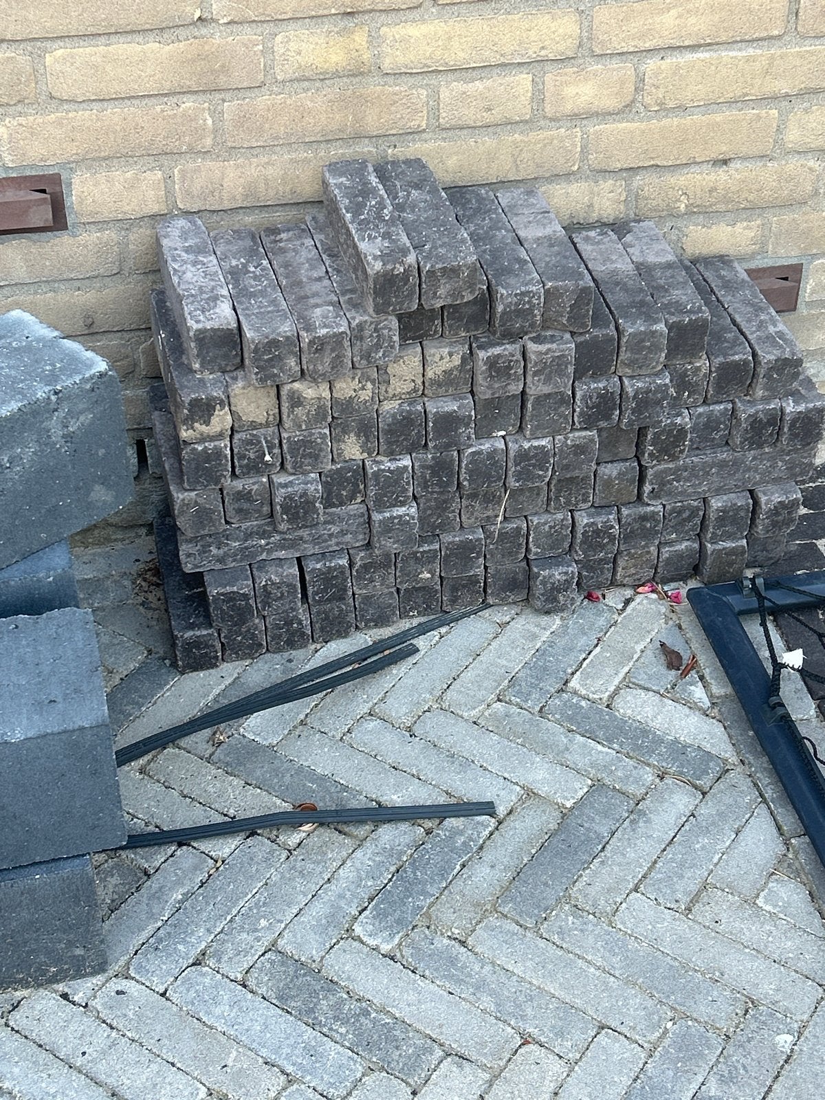 Hard gebakken klinkers Ci - 1m2, Tuin en Terras, Gebruikt, Keramiek, Klinkers, Ophalen of Verzenden