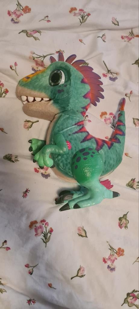 FurReal Friends Dino Interactieve Knuffel, Overige merken, Ophalen of Verzenden, Middelgroot (20 tot 80 cm), Interactief