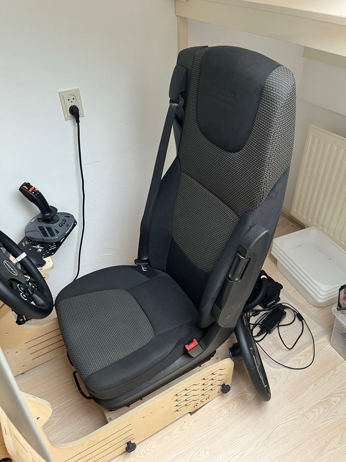 DAF Truckstoel met Gordel en Armleuning - Simulator, Ophalen, Gebruikt, Overige automerken