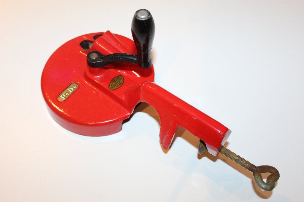 Peda snijbonen snijder - Metaal - Moestuin machine, Ophalen of Verzenden, Metaal, Rood, Overige merken
