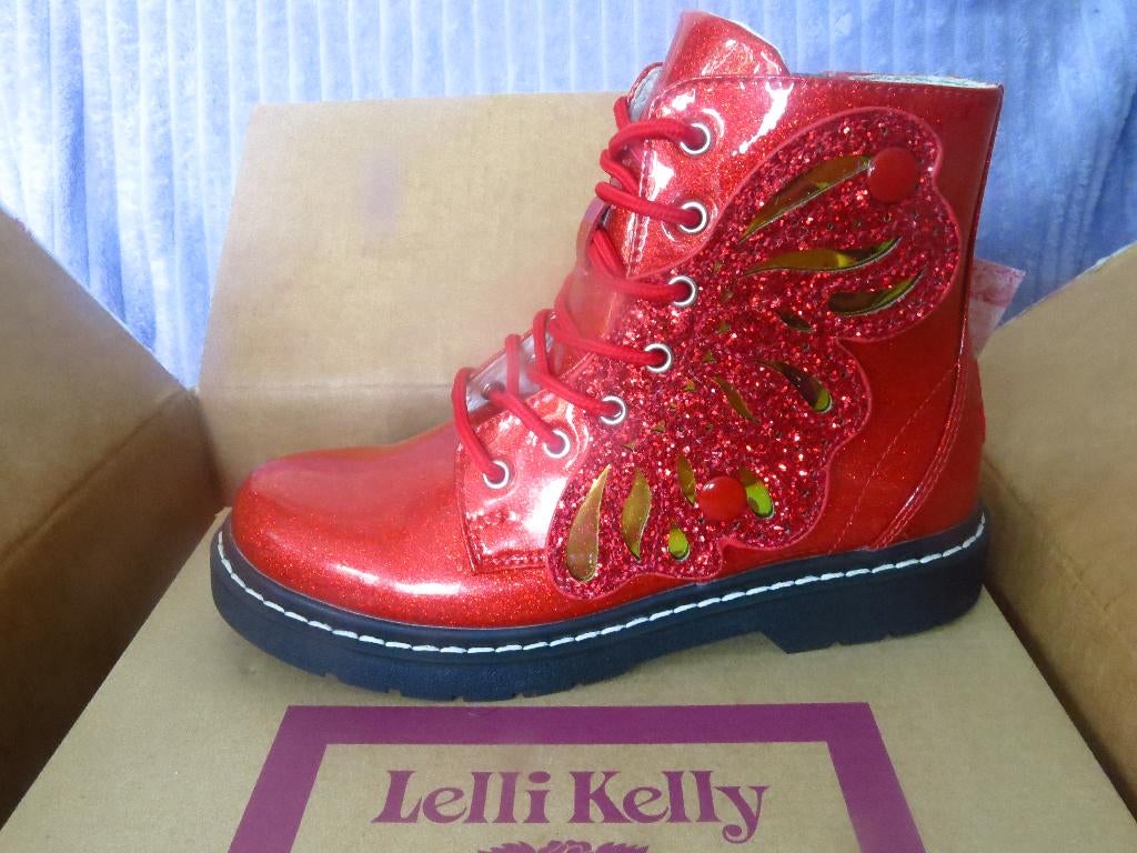NIEUW - Lelli Kelly kinderlaarsjes "Glitter Wings" Maat: 33, Kinderen en Baby's, Kinderkleding | Schoenen en Sokken, Nieuw, Laarzen