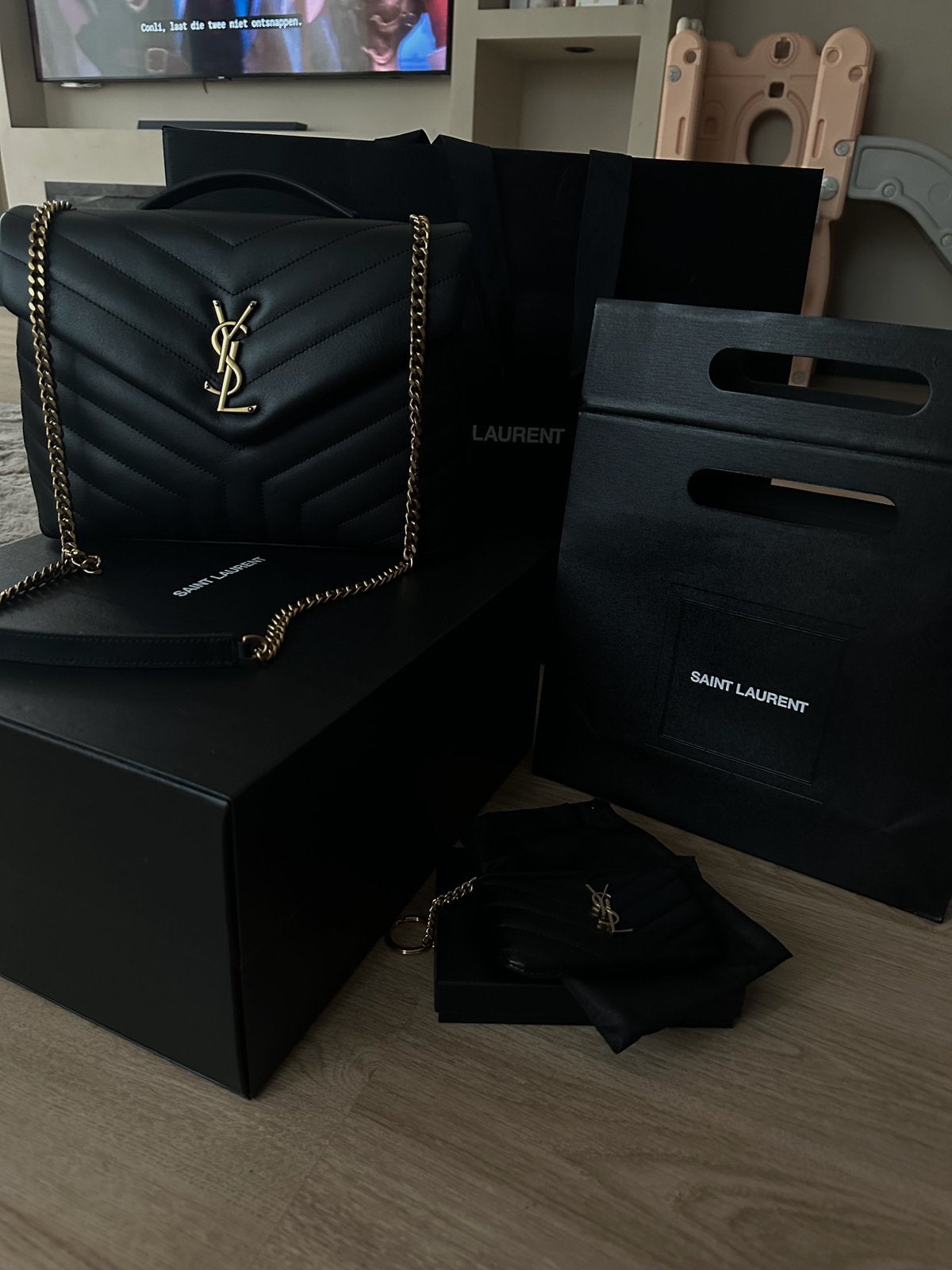 Yves saint laurent loulou tas, Ophalen, Zo goed als nieuw