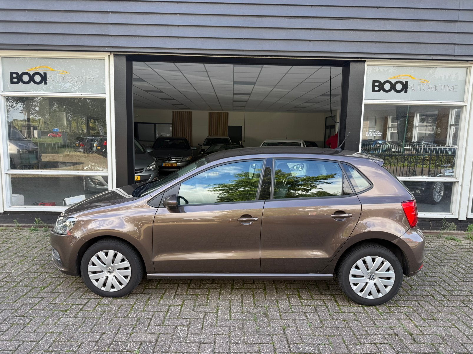 Volkswagen Polo 1.4 TDI 66KW Automaat Airco navi, Stof, Metallic lak, Zwart, 580 kg