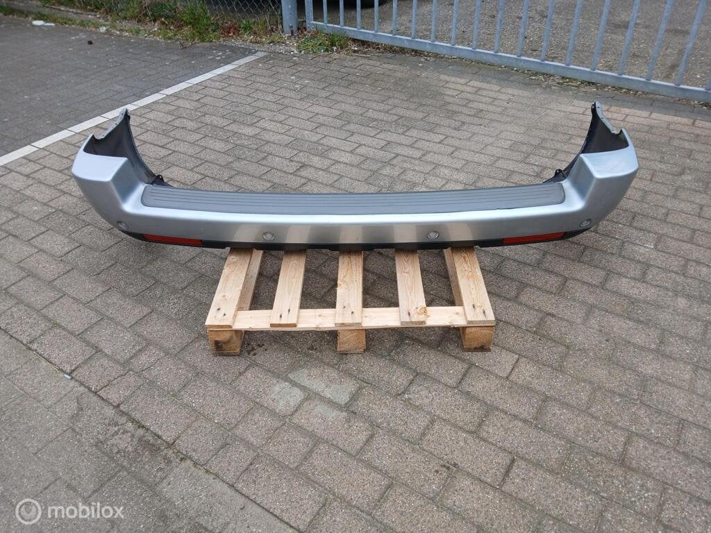 Achterbumper Range Rover L322 Vogue Zilver Grijs Bumper, Land Rover, Ophalen of Verzenden, Achter, Bumper