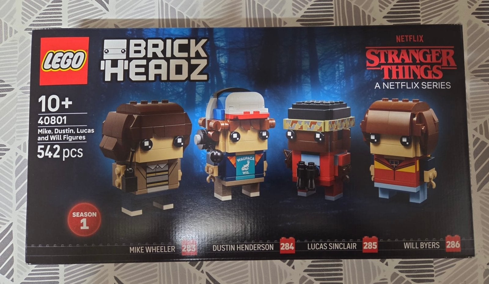 Lego Stranger Things set 40801 Mike,Dustin,Lucas,Will NIEUW, Overige thema's, Lego, Nieuw, Ophalen of Verzenden