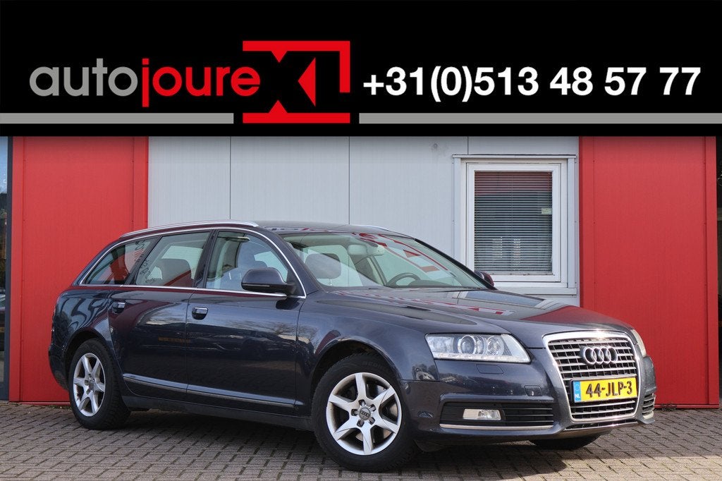 Audi A6 Avant 2.0 TFSI Business Edition (bj 2009, automaat), Auto's, Audi, Euro 5, Zwart, 1984 cc, Blauw