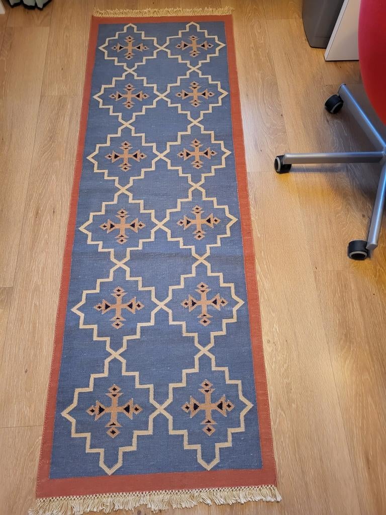 Kelim kleed vloerkleed 190x62, Ophalen of Verzenden