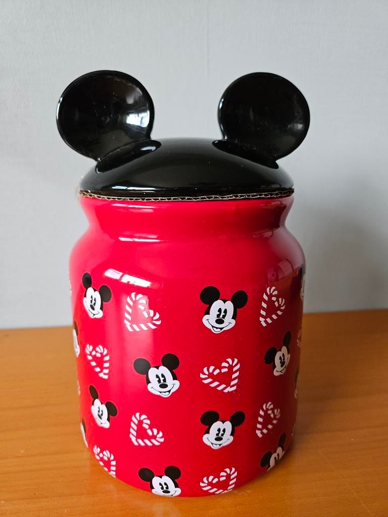 Mickey Mouse Cookie jar, Ophalen of Verzenden, Mickey Mouse, Gebruikt, Servies