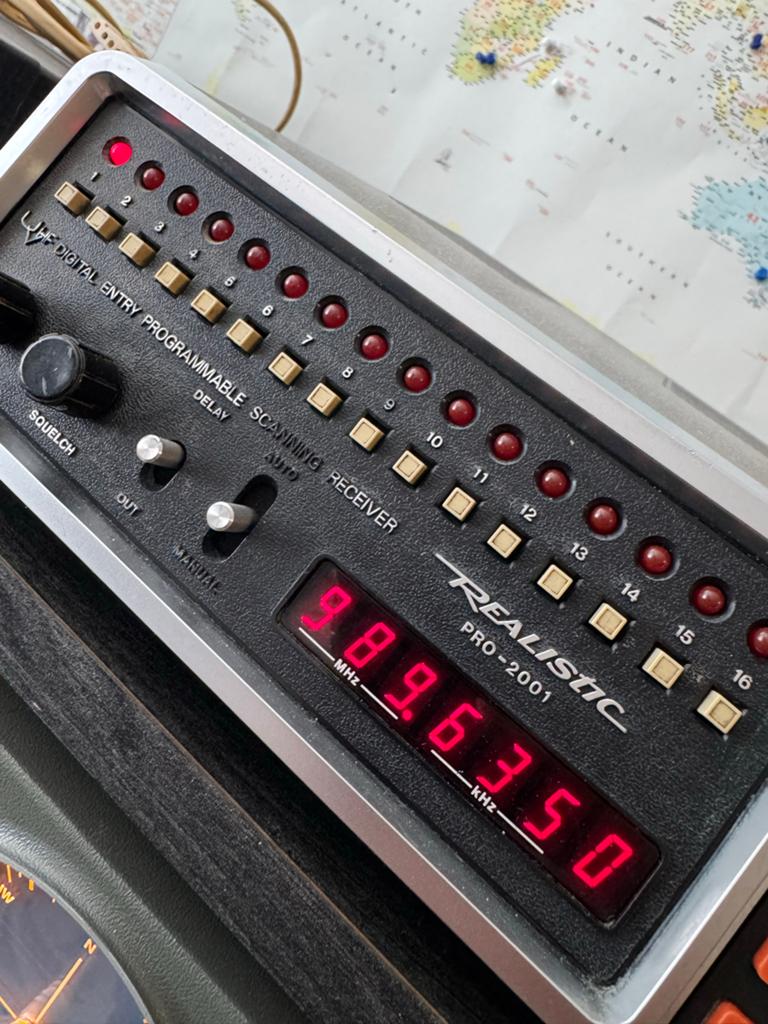 Realistic PRO-2001 Digitale Scanning Receiver, Ophalen, Gebruikt