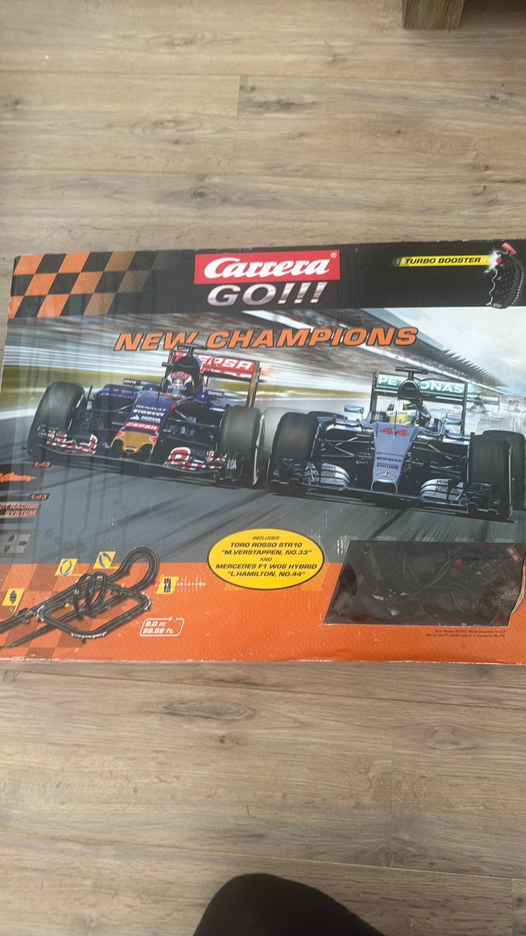 Goed werkende autoracebaan, Kinderen en Baby's, Ophalen, Carrera, Elektrisch, Met looping