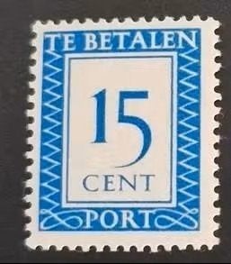 Nederland 1947-1958 - nvph P91 - Portzegels, Ophalen of Verzenden, Na 1940, Postfris