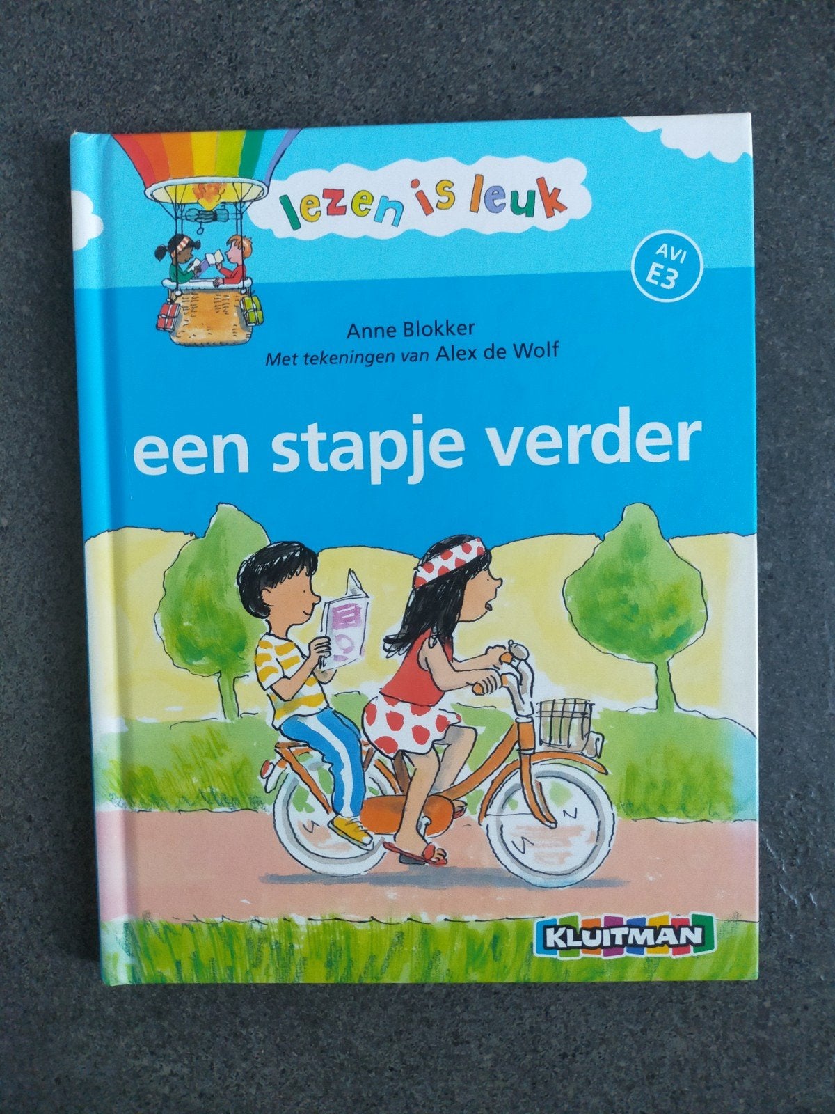 Lezen is leuk - Een stapje verder (deel 7) Kluitman, Ophalen of Verzenden, Zo goed als nieuw, Anne Blokker, Fictie algemeen