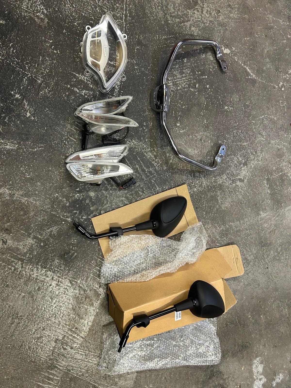 Scooter onderdelen vespa sprint, Ophalen, Gebruikt