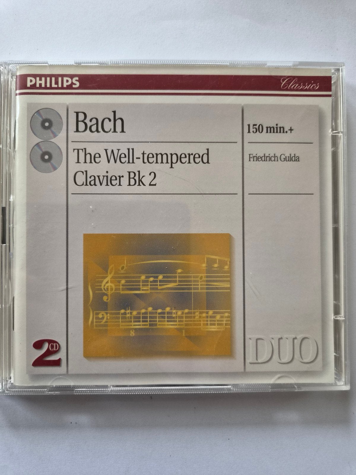 Bach - The Well-Tempered Clavier, Book II - Friedrich Gulda, Inclusief doosje, Ophalen of Verzenden, Zo goed als nieuw, Pianomuziek