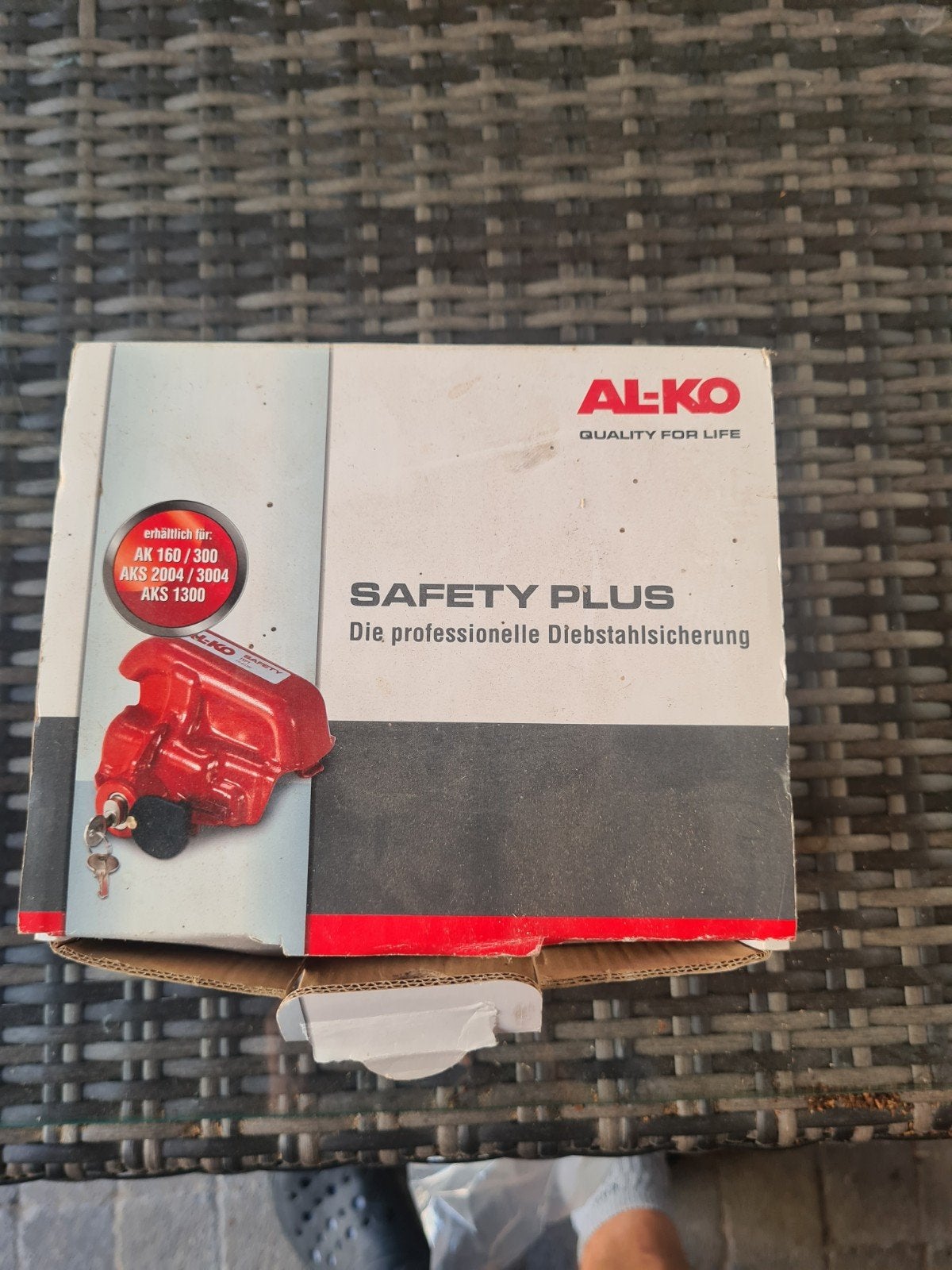 AL-KO Safety Plus Diebstahlsicherung voor caravan/aanhanger, Auto diversen, Ophalen, Zo goed als nieuw