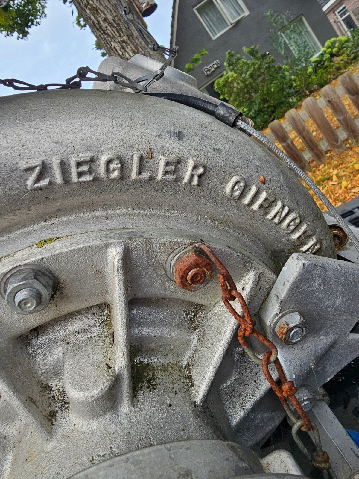 Ziegler brandweerpomp - Type EF 8/8, Bouwjaar 1980, Ophalen of Verzenden