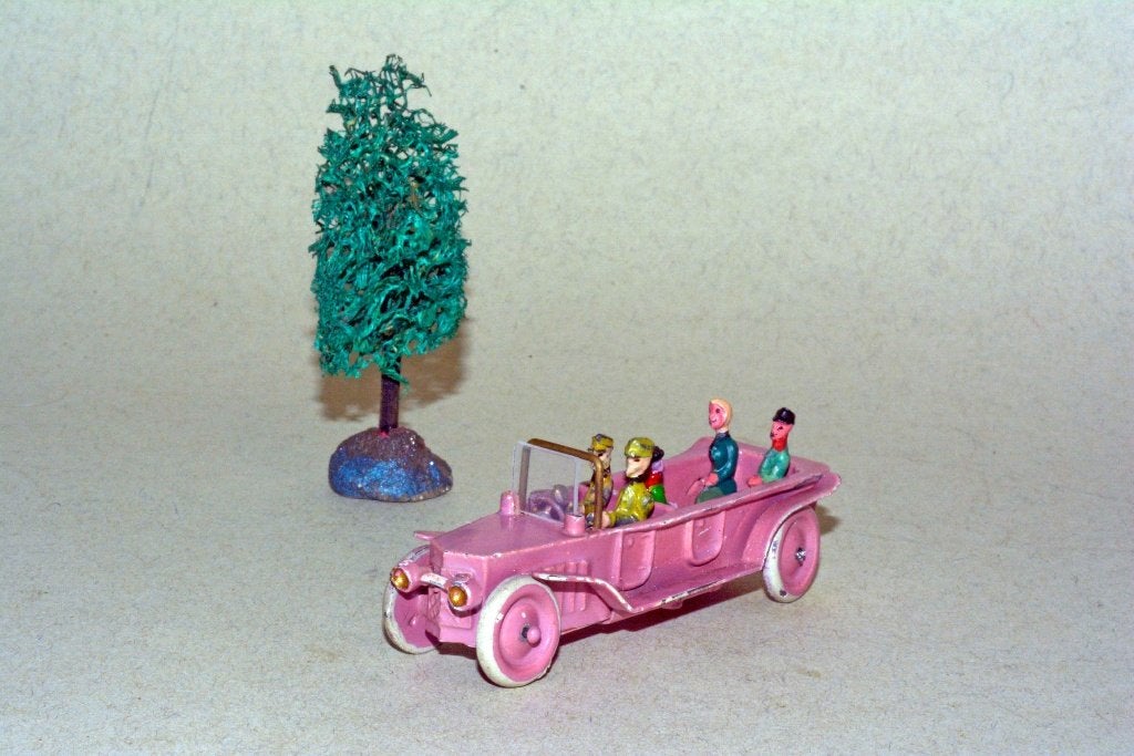 Ernst Plank miniatuur  open tourer 5 personen, Verzenden