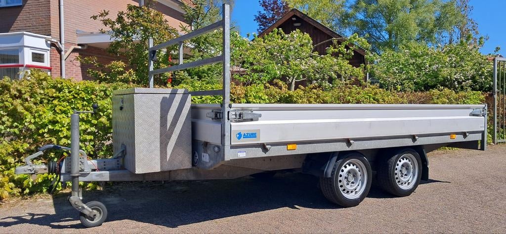 Hapert Azure plateauwagen 180x335cm bwjr 2017 2000kg, Auto diversen, Ophalen, Gebruikt