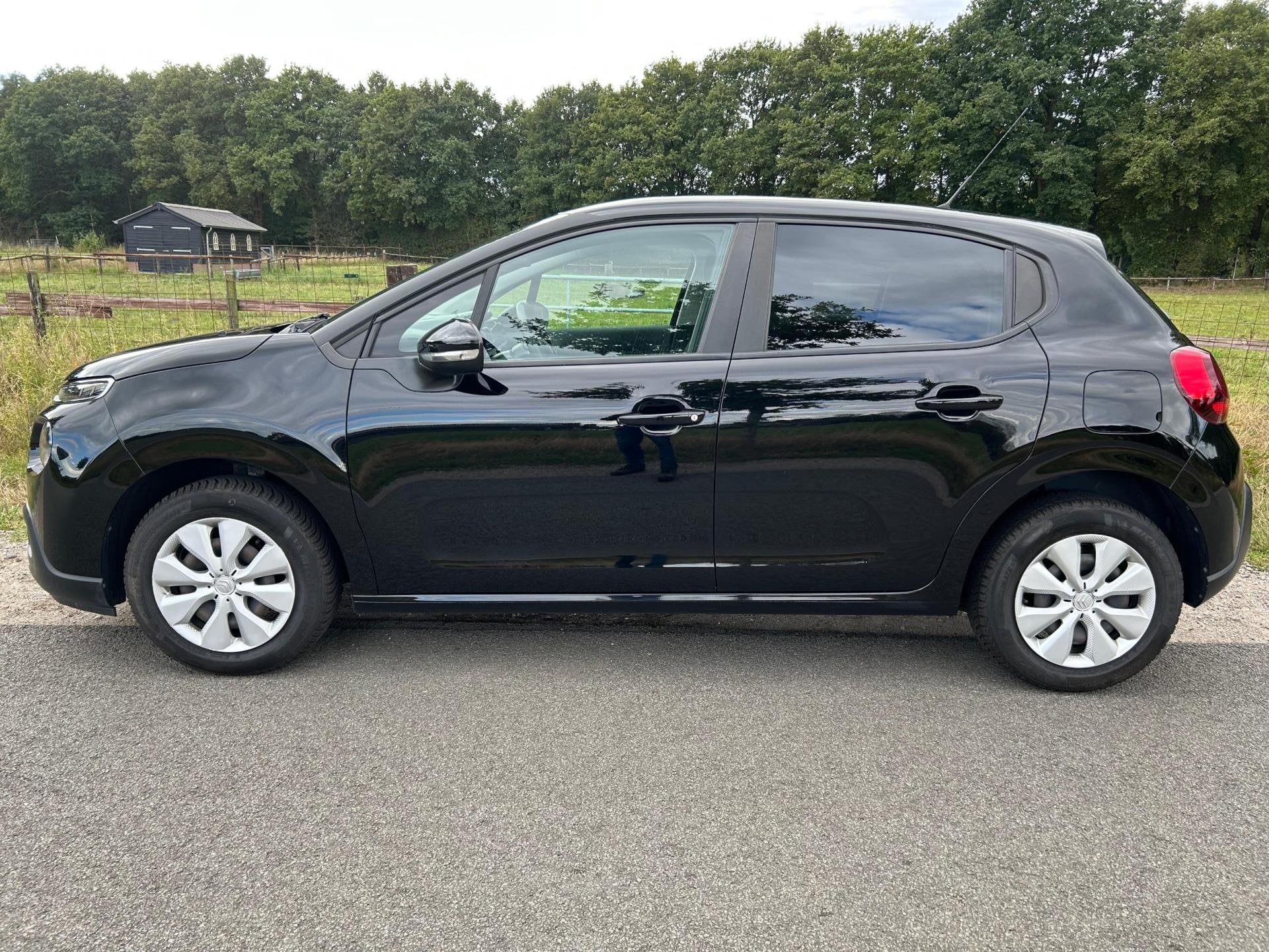 Citroen C3 1.2 PureTech S&S Feel dealer onderhouden, 1199 cc, 450 kg, Zwart, Origineel Nederlands