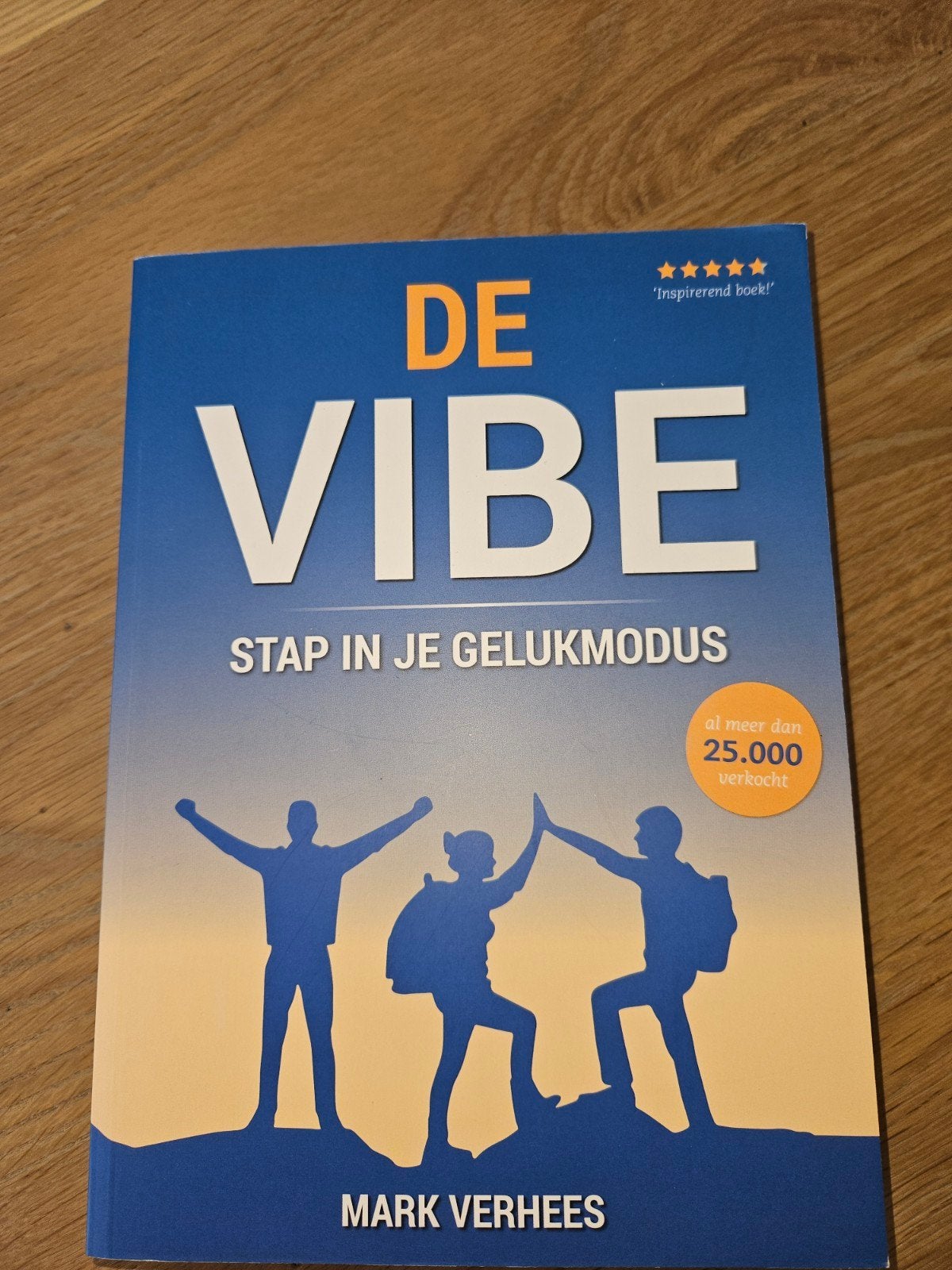 De Vibe: Stap in je gelukmodus - Inspirerend boek!, Ophalen of Verzenden, Zo goed als nieuw, Mark Verhees