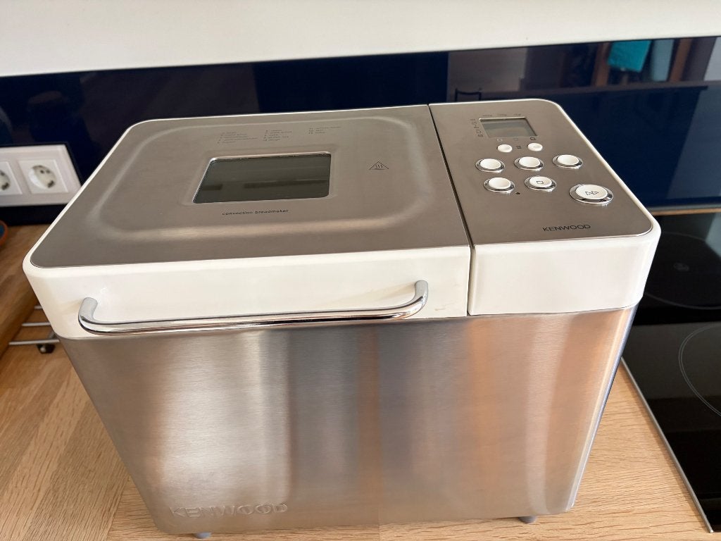 Kenwood Broodbakmachine - Zeer goede staat, Witgoed en Apparatuur, Broodbakmachines, 800 tot 1200 gram deeg, Zo goed als nieuw