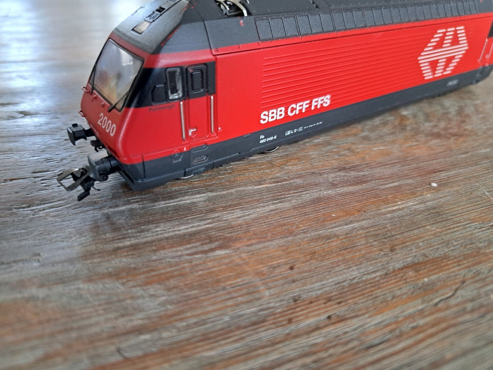 Märklin SBB Eloc 460 Digitaal - Zwitserse Elektrische Loc, Wisselstroom, Gebruikt, Locomotief, Ophalen of Verzenden