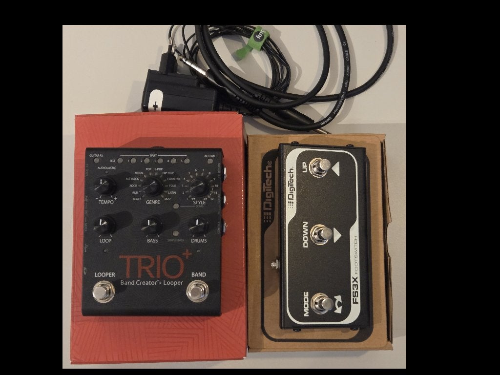 Digitech Trio+ met voetpedaal, Ophalen of Verzenden, Zo goed als nieuw, Volume