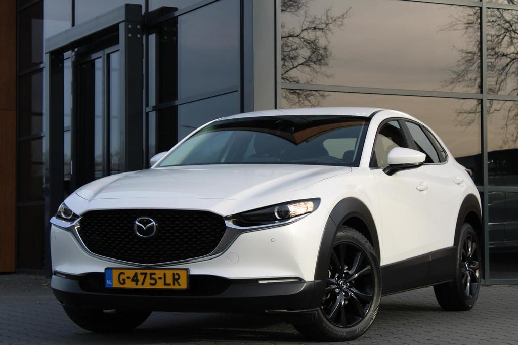 Mazda CX-30 2.0 M Hybrid Luxury | Leder | Head-up | Camera, Auto's, Mazda, Bedrijf, Te koop, CX-30, ABS, Achteruitrijcamera, Adaptive Cruise Control