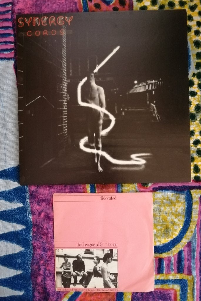 Synergy Cords album elpee vinyl single Fripp Gabriel, LP, Ophalen of Verzenden, Zo goed als nieuw, Speciale editie