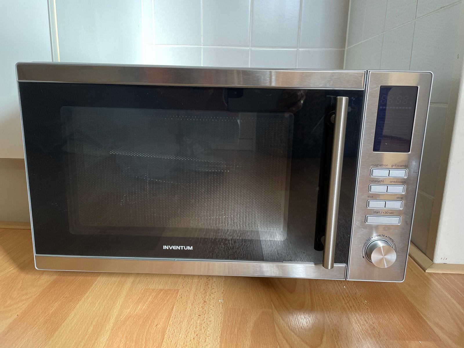 Inventum Combimagnetron MN256C/MN306C - Zo goed als nieuw, Ophalen, Combimagnetron, Grill, Zo goed als nieuw