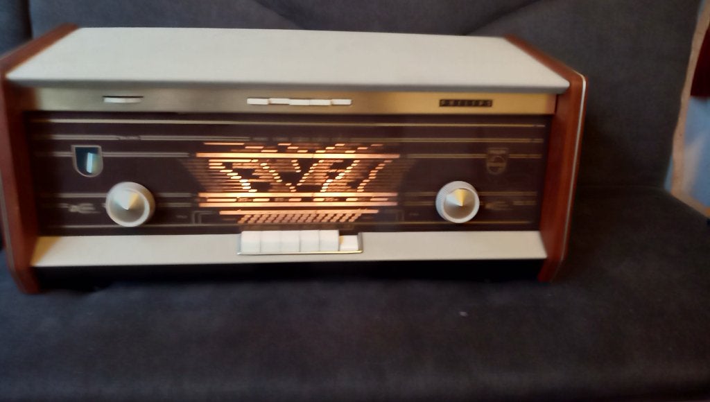 Philips B5X14A stereo radio - gereviseerd, Ophalen of Verzenden